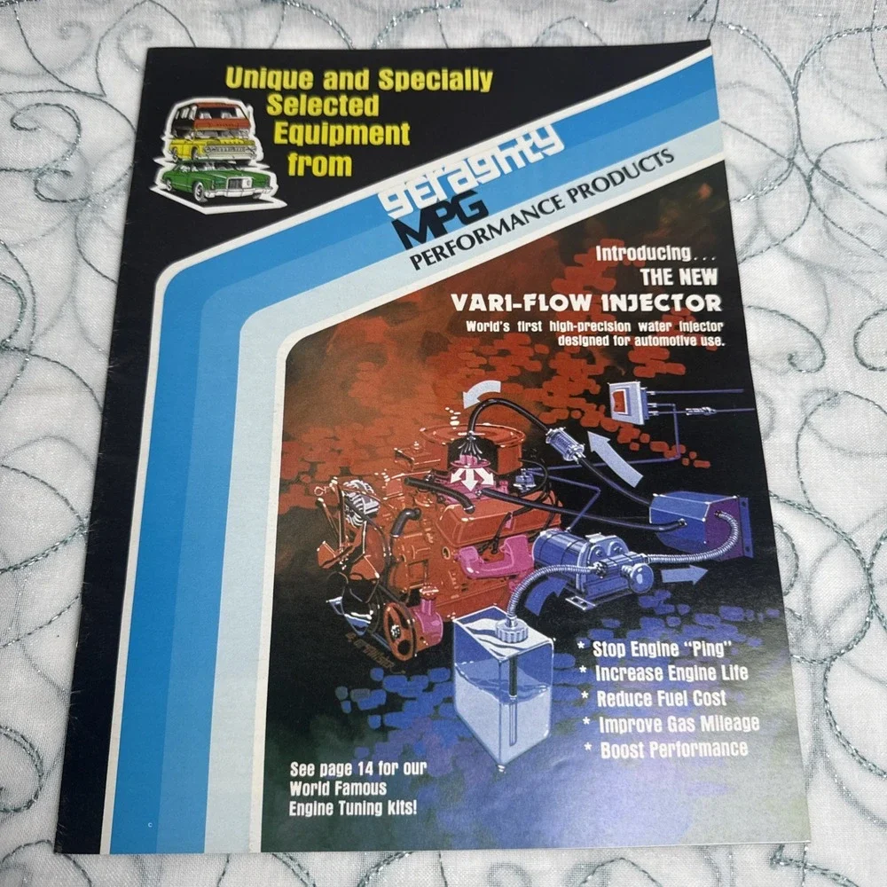 Vintage Geraghty MPG Performance Products Catalog‎ Vari-Flow Injector Hit Rod